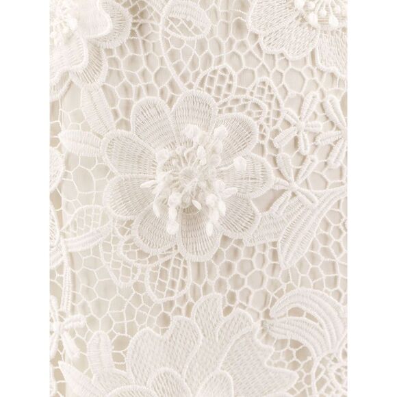 ZIMMERMANN Zimmermann Woman White Long Dresses - Picture 3 of 3